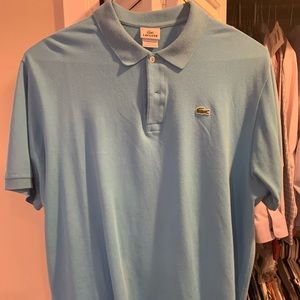 Lacoste Polo Men’s Size XL/8 - Light Blue